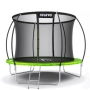 Батут ATLETO зелен със стълбичка и вътрешна предпазна мрежа, снимка 10