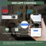 Нов WiFi Dash Cam 1080P HD, нощно виждане, 24ч паркинг режим за кола, снимка 2