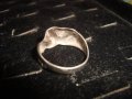СТИЛЕН и ЕЛЕГАНТЕН СРЕБЪРЕН ПРЪСТЕН СТАРА РЪЧНА МАЙСТОРСКА ИЗРАБОТКА ВИСОКА ПРОБА СРЕБРО 19431, снимка 10