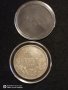 Хубаво копие на 5 лева 1885 г със сребърно покритие не магнитно , снимка 5