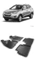 Гумени стелки RizLine съвместими с Hyundai Tucson 2010-2015, снимка 6