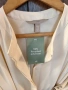 H&M нова с етикет лятна рокля-риза в цвят крем, снимка 4