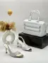 Chanel Дамски Чехли На Ток Шанел - Различни Цветове Код SEM-297, снимка 10