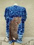 3XL Нова блуза ELENA с леопард, снимка 7
