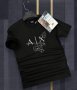 Мъжка Черна тениска Armani кодVL57H, снимка 1 - Тениски - 44496167