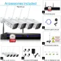 REIGY 5MP WIFI комплект камери с 8-канален NVR и 2TB твърд диск, снимка 7