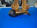 Лула за тютюн real briar заедно със стойка за две лули, снимка 4
