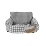 Легло Mercado Trade, За кучета, Фотьойл, Каре, Сив, снимка 2