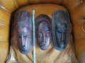Африкански маски Бауле, снимка 1 - Антикварни и старинни предмети - 38517821