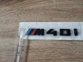 черна емблема BMW M40i малък размер, снимка 2