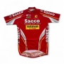 Мъжка колоездачна фланелка Saeco Valli Valli Cannondale, размер XXL, тениска за колоездене, снимка 1