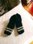 Ръчно плетени бебешки чорапи от вълна, ходило 10 см., снимка 2