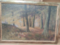 Красива стара картина , снимка 5