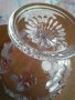 Винтидж WALTHER GLASS - фруктиера - Модел на роза Кармен - Ретро немски, снимка 6