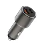 Зарядно за кола с два порта USB и USB – C – T21, снимка 1