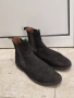 мъжки боти естествен велур, снимка 1