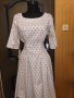 Нова рокля от сатениран памук, снимка 1 - Рокли - 29878015