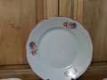 Стар български порцелан чинии плитки за основно , снимка 6
