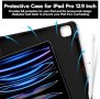 Нов Защитен Калъф с Магнитна Клавиатура за таблет iPad Pro 12.9 инча, снимка 4
