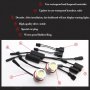LED фарове ангелски очи крушка, лупи без грешки за BMW 5 6 7 X3 X5 серия E39 M5 E60 E87 E61 E53 E66 , снимка 4