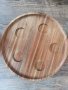 Въртящ се дървен поднос DUKA , снимка 1 - Прибори за хранене, готвене и сервиране - 42771264