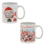 2 броя Комплект коледни чаши Дядо Коледа, 330мл, снимка 1 - Чаши - 42754222