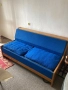 диван разтегателен,пружинени легла,маса разтегателна,стъклена масичка за телевизор, снимка 1