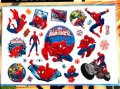 Spiderman Спайдърмен Спайдермен Tattoo татос татуировка временна детска татоси татуси, снимка 2