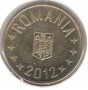 Romania-1 Ban-2012-KM# 189-Eagle without crown, снимка 1 - Нумизматика и бонистика - 38277034