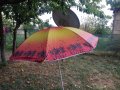 панелен плажен чадър ф2000 с UV защита и калъф за носене ., снимка 2
