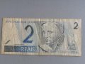 Банкнота - Бразилия - 2 реала | 1999г. - 2001г., снимка 1 - Нумизматика и бонистика - 42143646