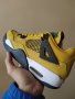 Nike Air Jordan 4 Retro Lightning Yellow Pikachu Нови Кецове Обувки Маратонки Размер 39 , снимка 11