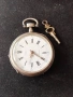 Швейцарски джобен часовник с посребрени капаци 1905г. - 10 РУБИНА, снимка 3