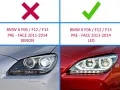 Стъкла (капаци) за фарове за BMW 6 F12/F13/F06 - LED, снимка 6