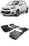 Гумени стелки RizLine съвместими с Nissan Micra 2010-2017, снимка 6