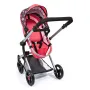 BAYER Червена трансформираща се количка за кукли NEO VARIO с чанта 18405AA, снимка 6