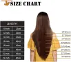 40 см човешка коса екстеншъни U-tip с кератин – 100% Remy, 0.5g x 200 нишки, 100g (прави) Pre Bonded, снимка 2