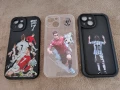 Кейсове с футболисти за iPhone 15, iPhone 15pro, iPhone 16 с Меси и Роналдо Messi and Ronaldo , снимка 1