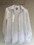 Класическа бяла риза гладък памук, снимка 2