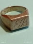 Винтидж сребърен пръстен гравиран подходящ аксесоар за ежедневието 51796, снимка 5