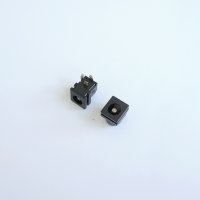 Букса захранваща pvc за панелен монтаж 5,5x2,1mm(м), снимка 1 - Друга електроника - 42590457