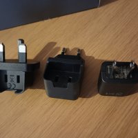 Комплект USB зарядни за UK и EU контакт, без кабел, снимка 4 - Друга електроника - 37564966