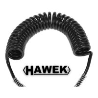 Спирален маркуч за въздух с бързи връзки HAWEK 10 15 20 метра маркучи, снимка 4 - Други инструменти - 42833310