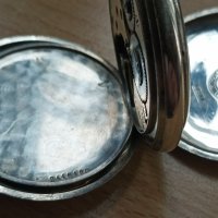 Сребърен джобен часовник Longines , снимка 13 - Антикварни и старинни предмети - 40801346