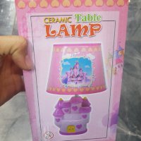 Керамична лампа, снимка 3 - Детски нощни лампи - 40536237