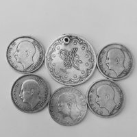 Лот сребърни монети-2 лева 1894;50 лева 1930;сребро сребърно.Цена за целия лот., снимка 6 - Нумизматика и бонистика - 40784323