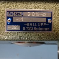 пистов изключвател BALLUFF BNS519-B 6 D12-62-11 multiple limit switch, снимка 4 - Резервни части за машини - 37189247