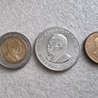 Монети. Африка. Кения. 50 цента, 1, 5, 10 и 20 шилинга. UNC. Чисто нови. 5 бройки., снимка 6 - Нумизматика и бонистика - 44571986