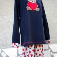3XL Нова  памучна пижама , снимка 2 - Пижами - 42897995