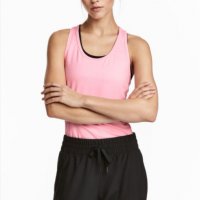 Нов розов спортен потник дамски S размер H&M, снимка 1 - Спортни екипи - 35369044
